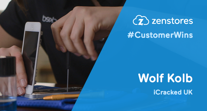 Zenstores success story - Wolf Kolb from iCracked UK