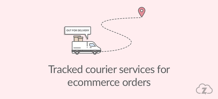 Ecommerce courier tracked services 