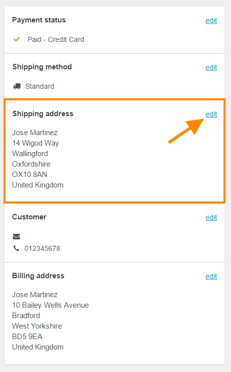 help change delivery address 2