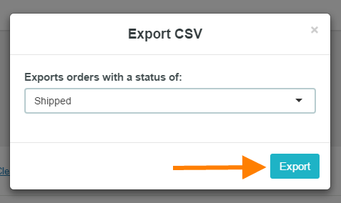 help export to csv 3