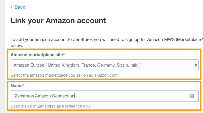 help how to connect your amazon 1