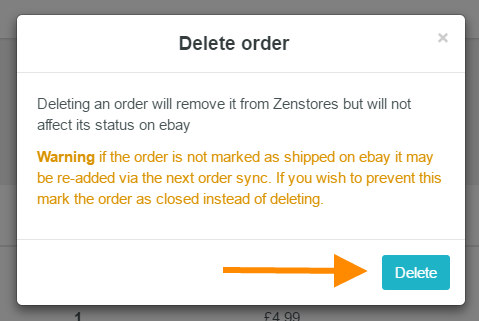 help how to delete a manual order 3