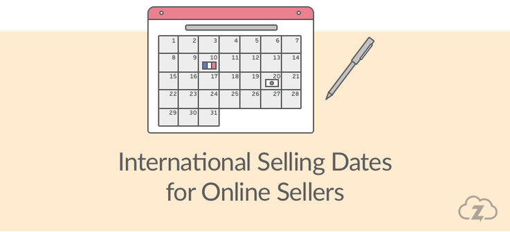 international selling dates for online sellers