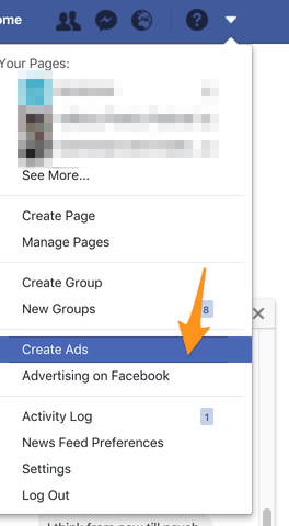 Setting up Facebook Ads